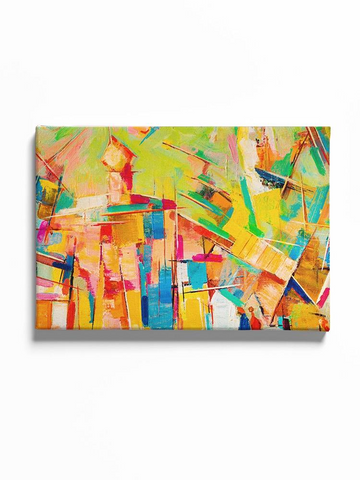 Colors And Shapes Canvas -Image by Shutterstock - WhatYouNeedSales