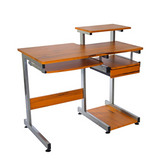 Workstation Desk. Color: Woodgrain - WhatYouNeedSales