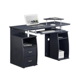 Workstation Desk With Storage. Color: Espresso - WhatYouNeedSales