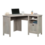 Sauder Costa Corner Computer Desk in Chalked Chestnut Finish - PinnacleWorkspace - WhatYouNeedSales