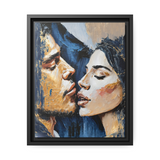 Couple Portrait Canvas Wall Art SEDUCTION By QueenNoble - WhatYouNeedSales