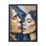 Couple Portrait Canvas Wall Art SEDUCTION By QueenNoble - WhatYouNeedSales