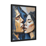 Couple Portrait Canvas Wall Art SEDUCTION By QueenNoble - WhatYouNeedSales