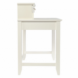 Creamy White Secretary Writing Desk - WhatYouNeedSales