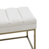 Darius KD Fabric Bench - WhatYouNeedSales