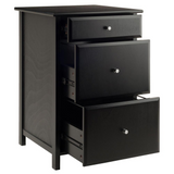 Delta File Cabinet Black - WhatYouNeedSales