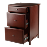 Delta File Cabinet Walnut - WhatYouNeedSales