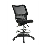 Deluxe Ergonomic AirGrid® Back Drafting Chair - WhatYouNeedSales