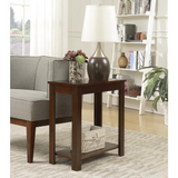 Designs2Go Baja Chairside End Table - Espresso Finish