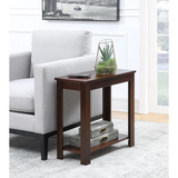 Designs2Go Baja Chairside End Table - Espresso Finish