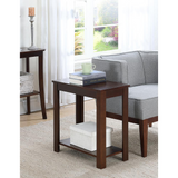 Designs2Go Baja Chairside End Table - Espresso Finish