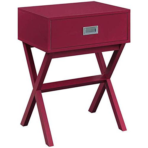 Designs2Go Landon End Table - Modern Styling Concealed