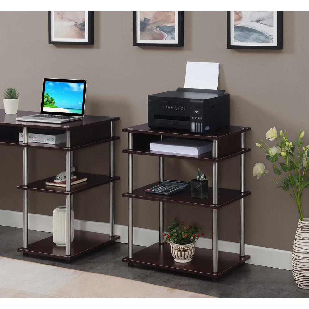 Designs2Go No Tools Printer Stand with Shelves - WhatYouNeedSales