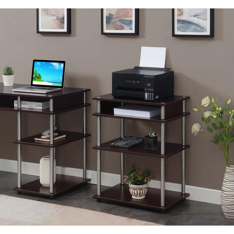 Designs2Go No Tools Printer Stand with Shelves - WhatYouNeedSales