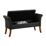 Designs4Comfort Garbo Storage Bench Ottoman - WhatYouNeedSales