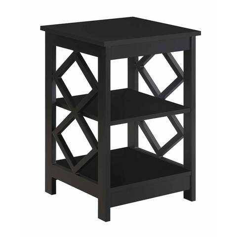 Diamond End Table - Contemporary Style and Functional Design