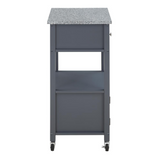 Fairfax Kitchen Cart Grey - WhatYouNeedSales