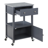 Fairfax Kitchen Cart Grey - WhatYouNeedSales