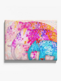 Floral Elephants Canvas -Image by Shutterstock - WhatYouNeedSales