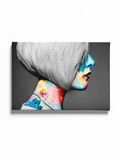 Flower Woman Canvas -Image by Shutterstock - WhatYouNeedSales