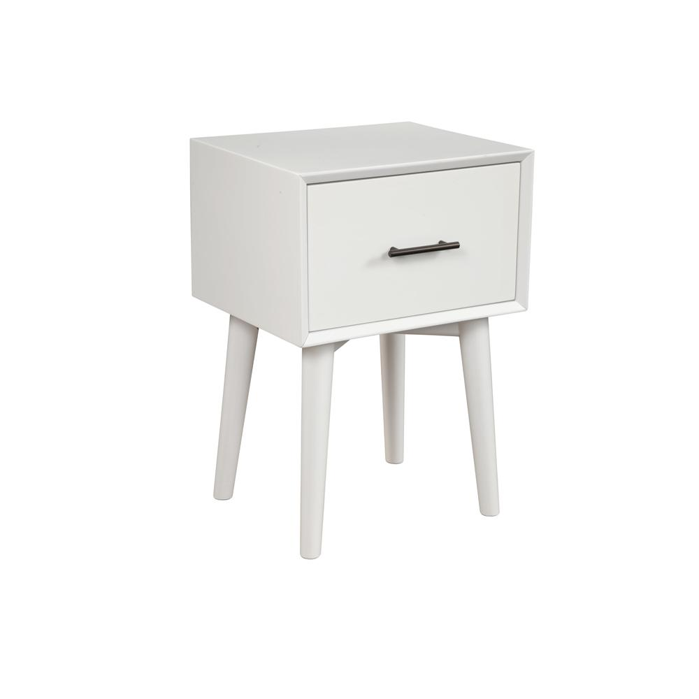 Flynn End Table White - Stylish and Functional Furniture