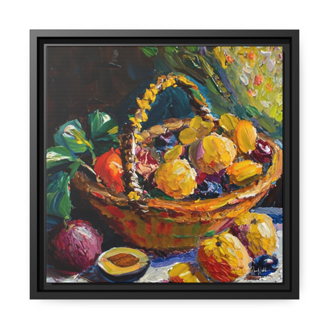 FRUITS Framed Canvas Wall Art - By QueenNoble - WhatYouNeedSales