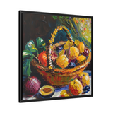 FRUITS Framed Canvas Wall Art - By QueenNoble - WhatYouNeedSales