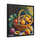 FRUITS Framed Canvas Wall Art - By QueenNoble - WhatYouNeedSales