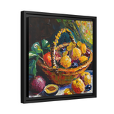 FRUITS Framed Canvas Wall Art - By QueenNoble - WhatYouNeedSales