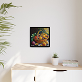 FRUITS Framed Canvas Wall Art - By QueenNoble - WhatYouNeedSales