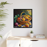 FRUITS Framed Canvas Wall Art - By QueenNoble - WhatYouNeedSales