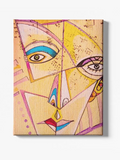 Geometric Face Canvas -Image by Shutterstock - WhatYouNeedSales