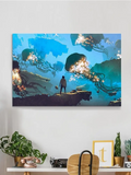 Giant Jellyfish Canvas -Image by Shutterstock - WhatYouNeedSales