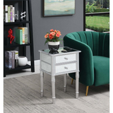 Gold Coast Mayfair End Table | Elegant Design with Mirrored