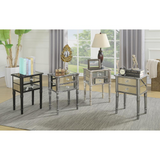 Gold Coast Mayfair End Table - Elegant Mirrored Accent