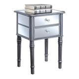 Gold Coast Mayfair End Table - Elegant Mirrored Accent