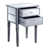 Gold Coast Mayfair End Table - Elegant Mirrored Accent