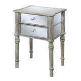 Gold Coast Mayfair End Table - Elegant Spindle Wood Legs