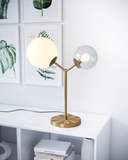 Gold Solar Eclipse Table or Desk Lamp - WhatYouNeedSales