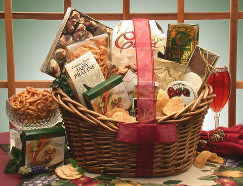 Gourmet Snacker Gift Basket - gourmet gift basket - WhatYouNeedSales