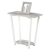 Graystone End Table - Rustic Modern Industrial Design