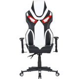 Hanover Commando Gas Lift 2-Tone Gaming Chair, Faux Leather, NO Cushions - WhatYouNeedSales