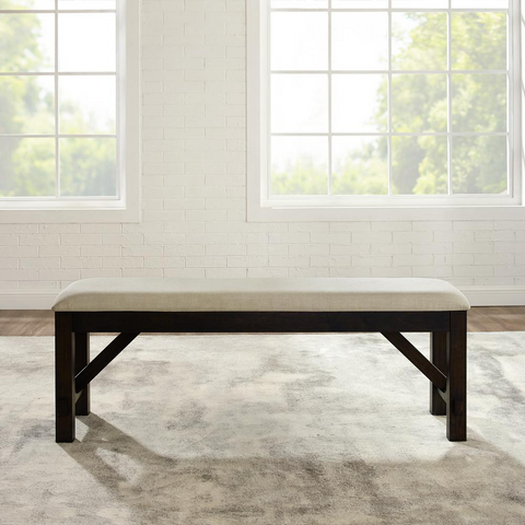 Hayden Dining Bench Slate - WhatYouNeedSales