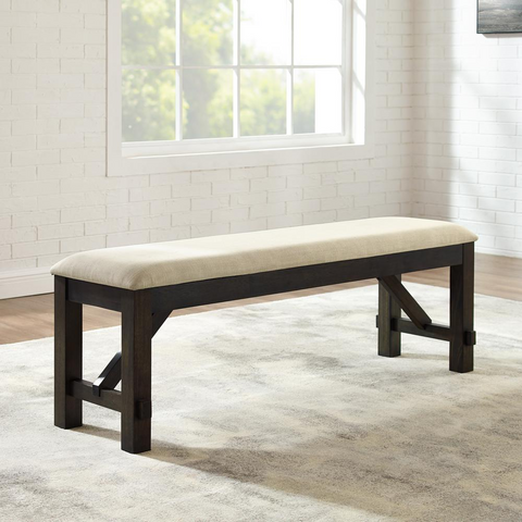 Hayden Dining Bench Slate - WhatYouNeedSales