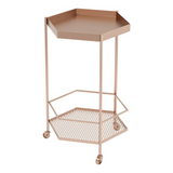 Hex Bar Cart Copper - WhatYouNeedSales