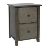 Hillsboro File Cabinet in Grey Wash K/D, HSB30-WGR - WhatYouNeedSales