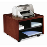 HON H105679 Printer Cart - Metal - 20" Width x 21.5" Depth x 14.1" Height - Mahogany - WhatYouNeedSales