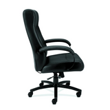 HON Validate Big and Tall Executive Chair, in Black Leather (HVL685) - WhatYouNeedSales