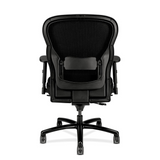 HON Wave Big and Tall Executive Chair - Mesh Office Chair with Adjustable Arms, Black (VL705) - WhatYouNeedSales