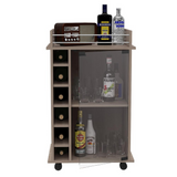 Huali Bar Cart Espresso - WhatYouNeedSales